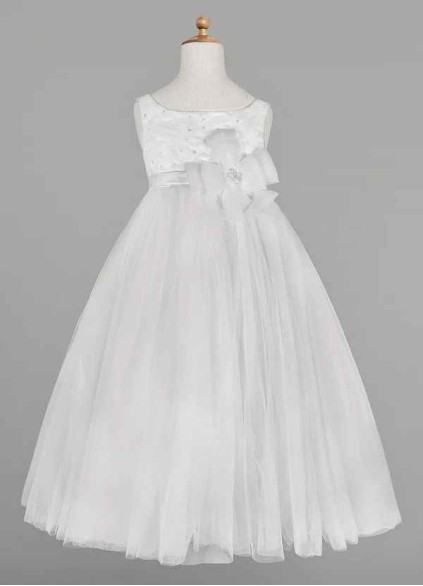 Bestcoc Lupine Flower Girl Dress