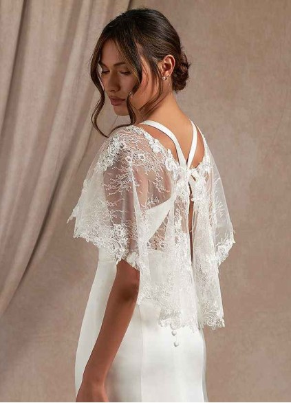 Bestcoc Hodesh Lace Tulle Wrap