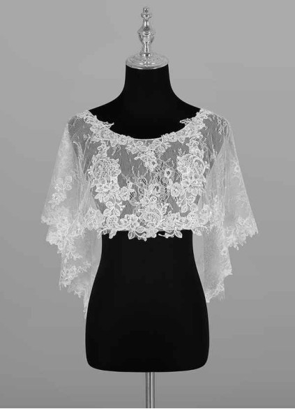 Bestcoc Hodesh Lace Tulle Wrap