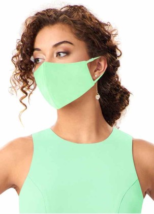 Bestcoc Non-Medical Matte Satin Reusable Face Mask With Adjustable Loop