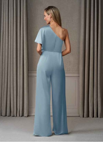 Bestcoc Hagretta Stretch Satin Jumpsuit