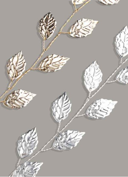 Gilded laurel Leaf Headband