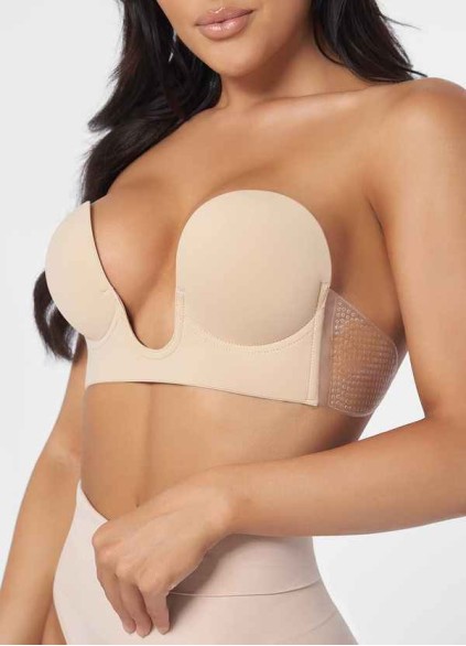 Strapless Backless Plunge Bra