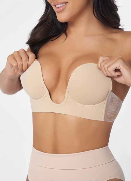 Strapless Backless Plunge Bra