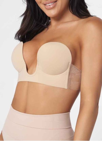 Strapless Backless Plunge Bra