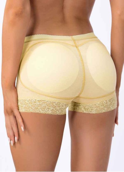 Padded Butt Lifter Lace Boyshort Booty Shaper