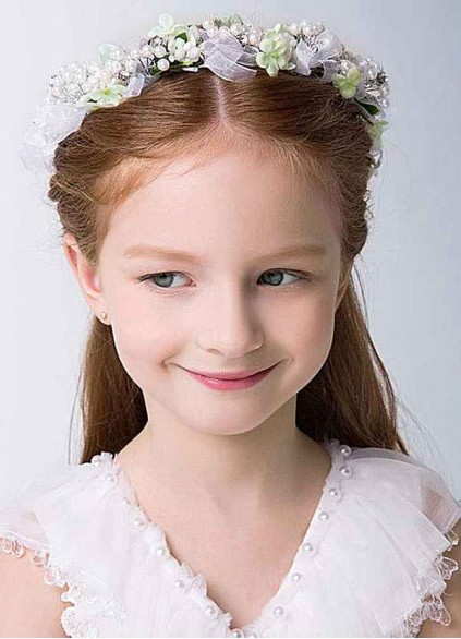 Persephone Flower Girl Headpiece