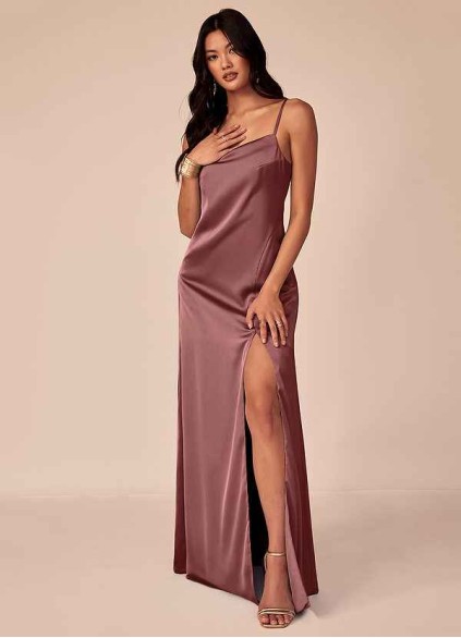 Bestcoc Briza Stretch Satin Dress