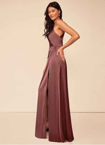 Bestcoc Geanna Stretch Satin Dress