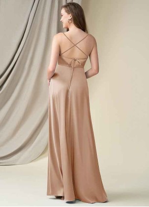 Bestcoc Madaleine Stretch Satin Dress