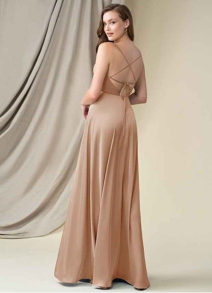 Bestcoc Madaleine Stretch Satin Dress