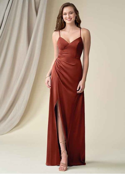 Bestcoc Marchella Stretch Satin Dress