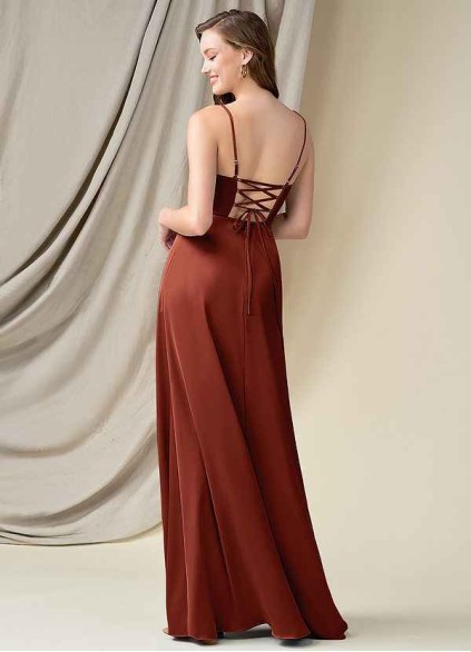 Bestcoc Marchella Stretch Satin Dress