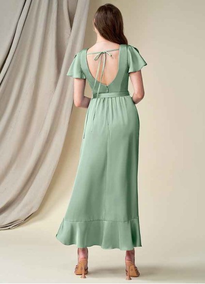 Bestcoc Lexis Stretch Satin Dress