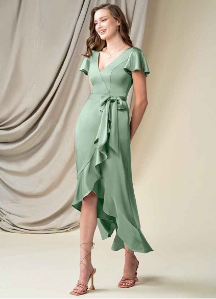 Bestcoc Lexis Stretch Satin Dress