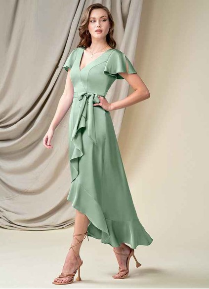 Bestcoc Lexis Stretch Satin Dress