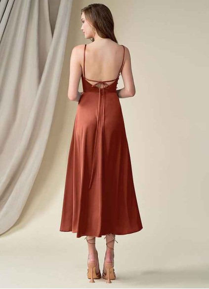 Bestcoc Ceci Stretch Satin Dress