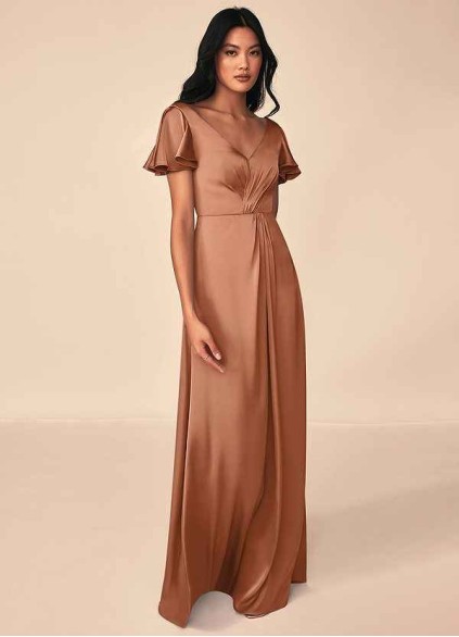 Bestcoc Soren Stretch Satin Dress