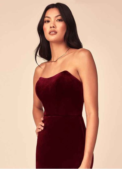 Bestcoc Nereda Velvet Dress