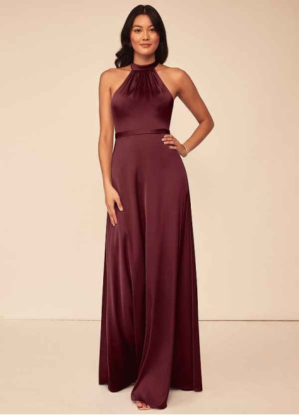 Bestcoc Delmar Stretch Satin Dress