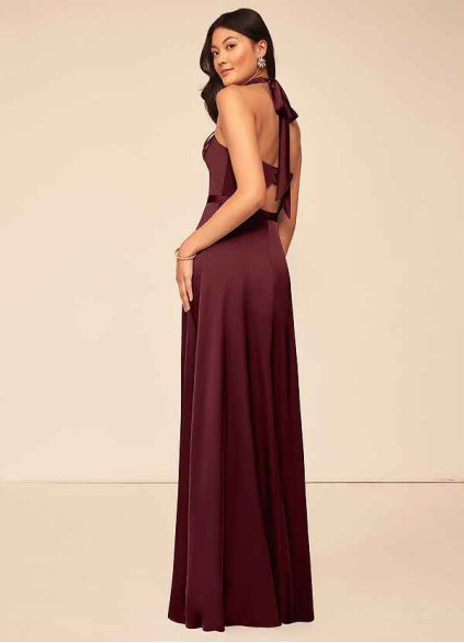 Bestcoc Delmar Stretch Satin Dress