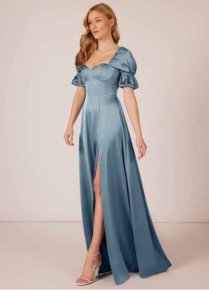 Bestcoc Harlie Stretch Satin Dress