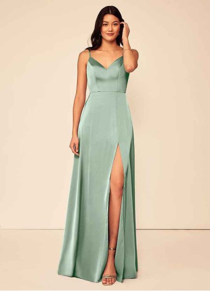 Bestcoc Alexandria Stretch Satin Dress