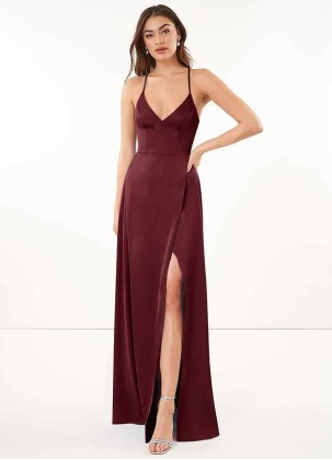 Bestcoc Maksim Stretch Satin Dress