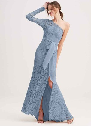 PT101 3 Signature Lace One-shoulder Gown