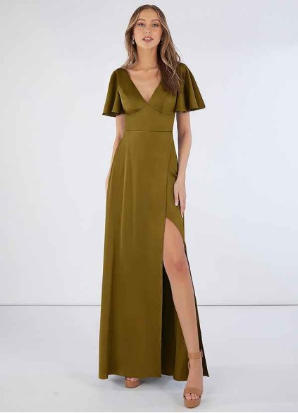 Bestcoc Lani Stretch Satin Dress