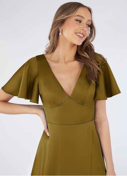 Bestcoc Lani Stretch Satin Dress