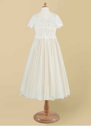 Bestcoc Petal Flower Girl Dress