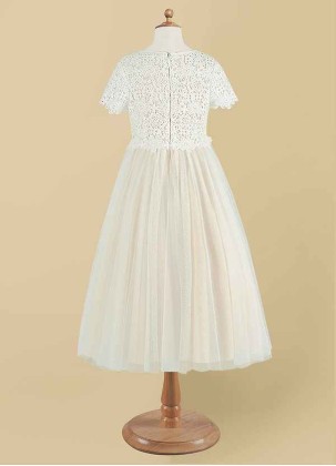 Bestcoc Petal Flower Girl Dress