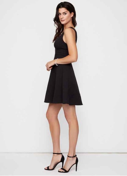 Blush Mark Fun Night Stretch Crepe Short Dress