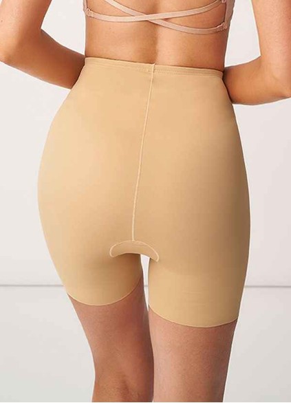 High Waisted Seamless Mid Thigh Shorts