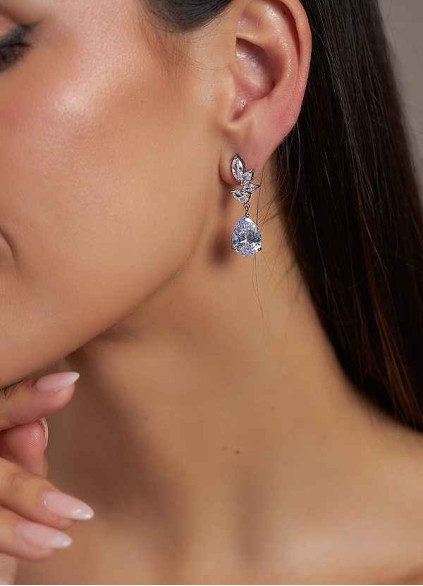 Cluster Dew Drop Earrings