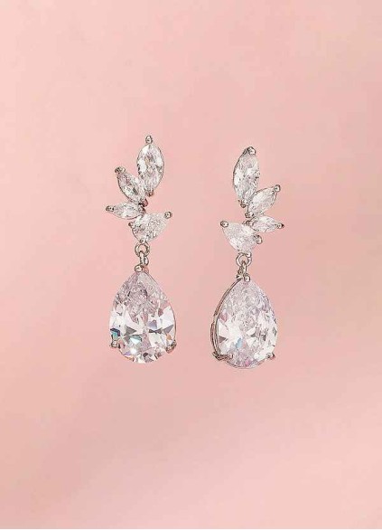 Cluster Dew Drop Earrings