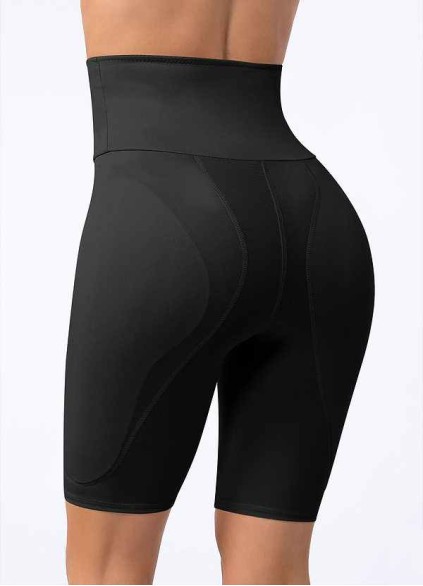 High Waisted Hip Enhancer Padded Shapewear Shorts