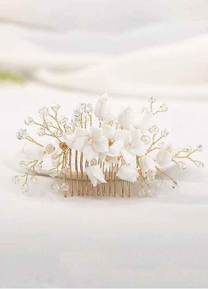 Stunning Floral Hair Combs